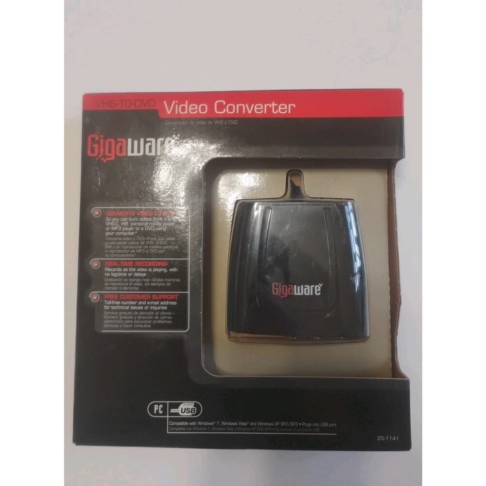 Gigaware 25-1141 Video Converter - UNOPENED BOX